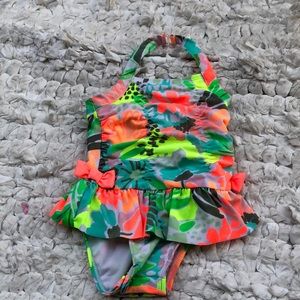18 Month Girl one piece swim suit